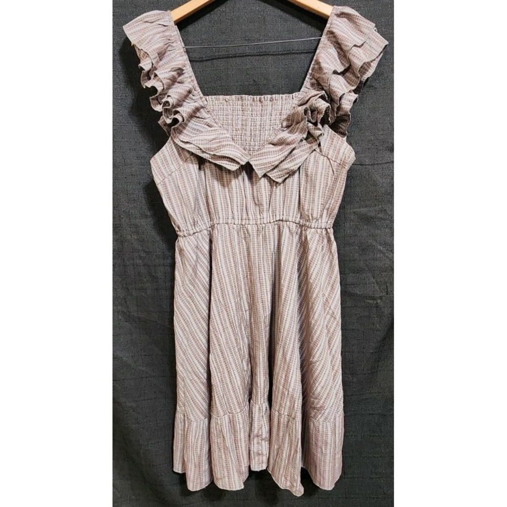 Joyfolie Mia Joy Dress Women Ruffle Sleeve XL Bohemian Dawn Western Petticoat